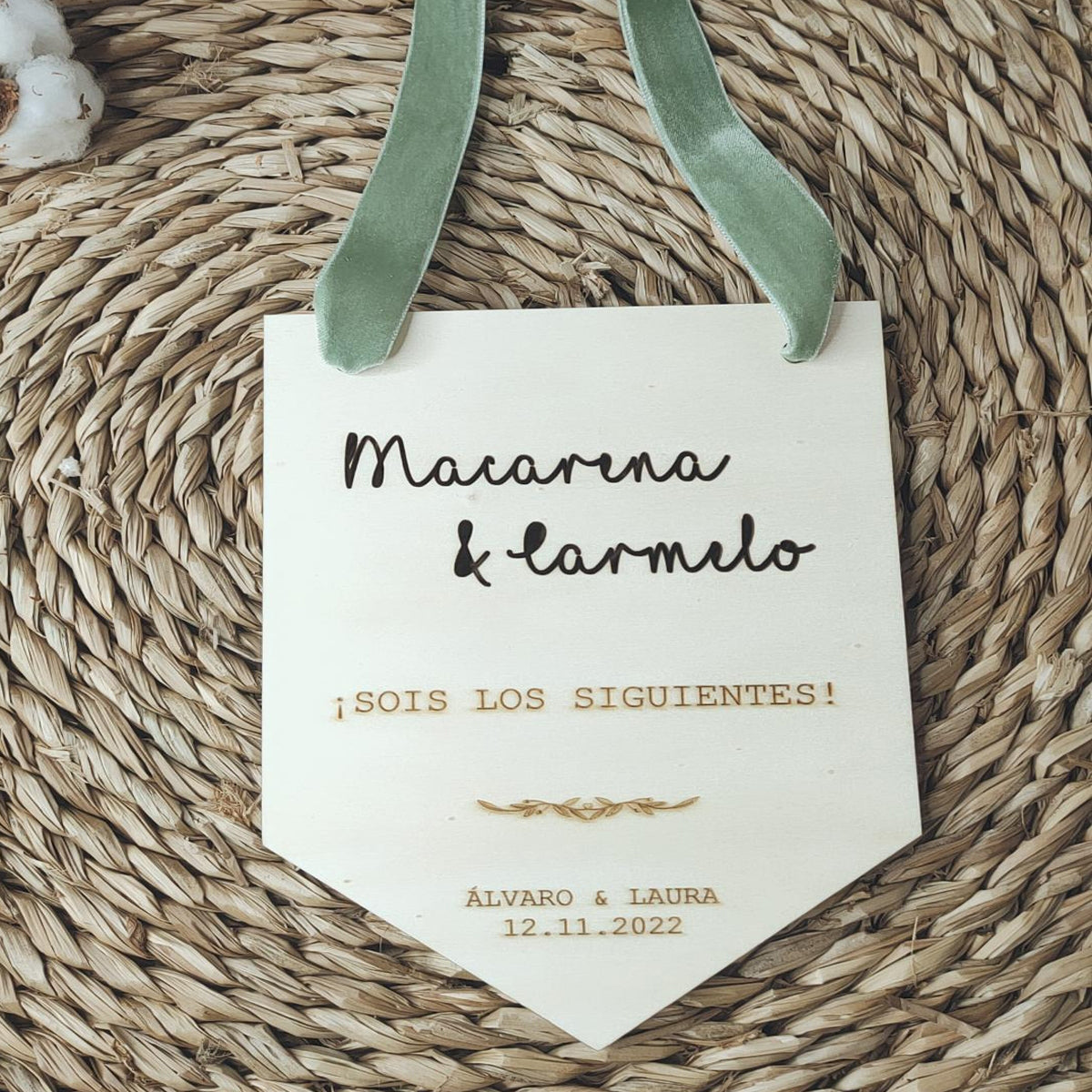 BANDERÍN SOIS LOS SIGUIENTES