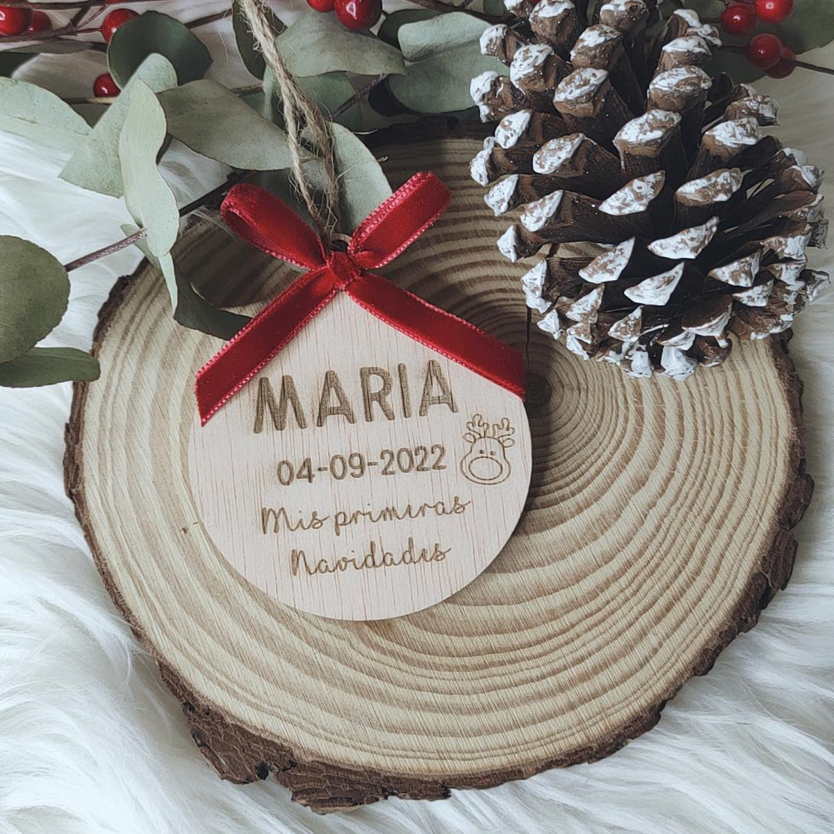 BOLA MIS PRIMERAS NAVIDADES