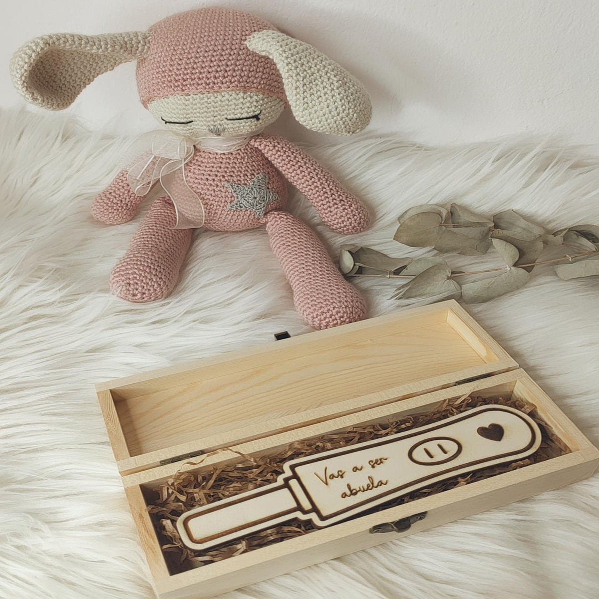 PRUEBA EMBARAZO MADERA