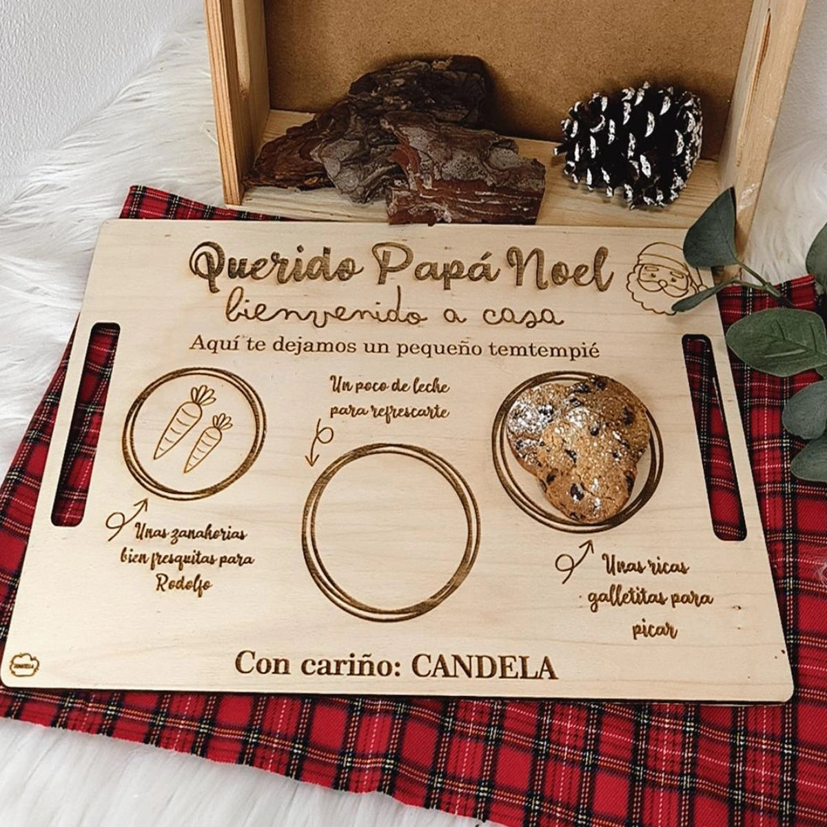 BANDEJA MÁGICA PAPÁ NOEL